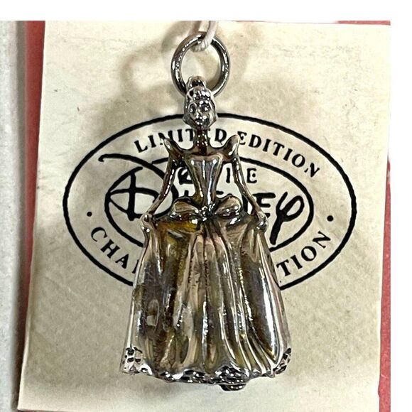 Disney Princess Sterling Aurora Princess Silver Pendant Limited Edition Charm - Picture 4 of 5